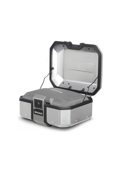 Shad Motosiklet Çanta - Topcase - Tr37 Terra Alüminyum Arka Çanta 37lt Kask Siğmaz Standart