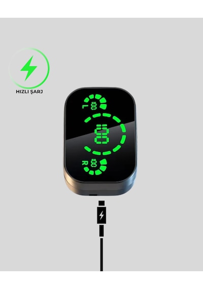 Gürültü Engelleyici Bluetooth Kulaklık Akıllı Ekranlı, Hifi Ses Kalitesi - Lisinya