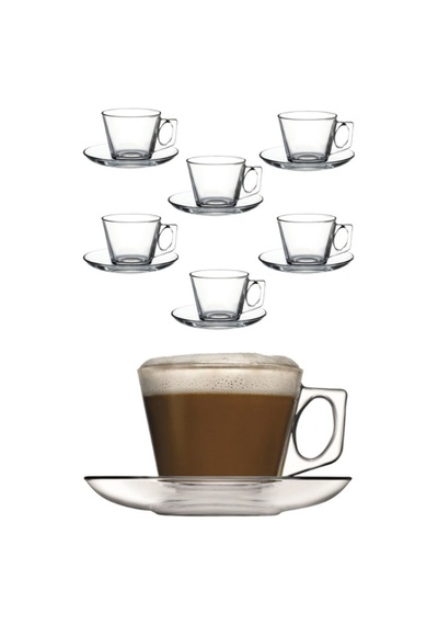 Paşabahçe 12 Parça Vela Kahve Fincanı Çay Fincanı 195 Ml