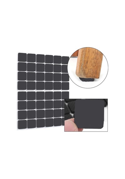Mobilya Sandalye Parke Zemin Koruyucu Yapışkan Sünger 25X25 45Ad.