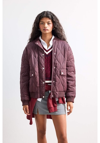 Defacto Su Geçirmez Regular Fit Çıtçıtlı Fermuarlı Kapitoneli Mont F2814ax25wnbr444 Bordo Defacto Su Geçirmez Regular Fit Çıtçıtlı Fermuarlı Kapitoneli Mont F2814ax25wnbr444 Bordo