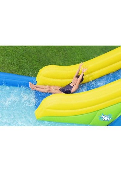 H2ogo Mount Splashblast 53478 Çocuklar İçin Mega Şişme Su Parkı 2.67 M Çok Renkli