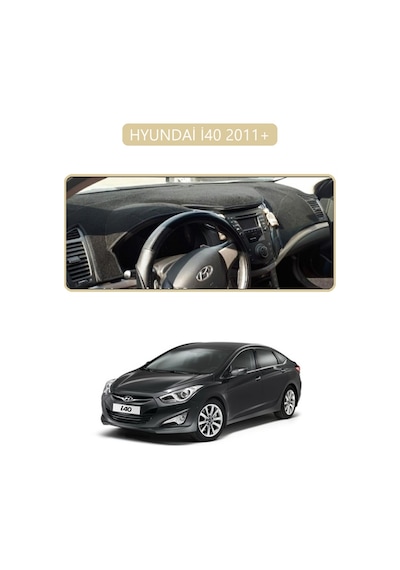 Hyundai İ40 2011+ İ30 Torpido Koruma Halısı Bej Kenar