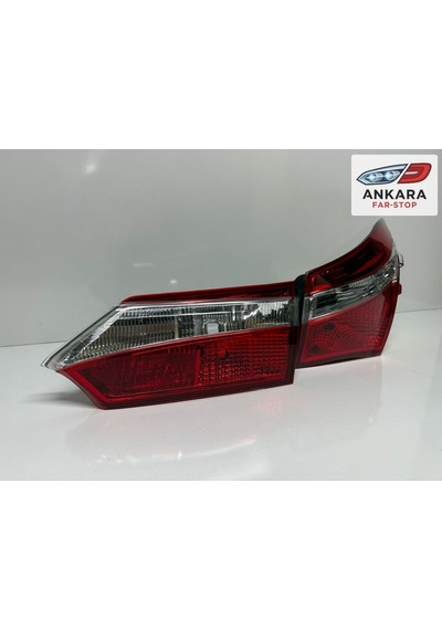Toyota Corolla 2013 - 2015 Stop Lambası Sağ İç Ve Dış Takım 2 Stop