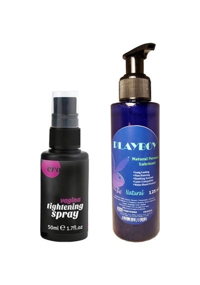 Hintohu Bayanlara Özel Vagina Care Spray Vaji.na Bakım Sprey 50 Ml + 125ml Lubricant Gel