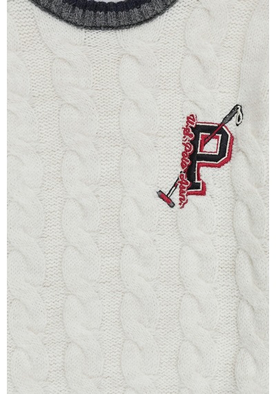 U.S. Polo Assn. Erkek Çocuk Krem Kazak /triko 50315587-vr071