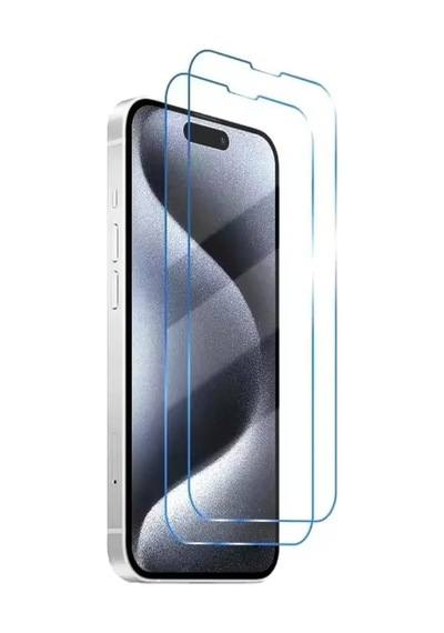 Apple iPhone 17e İle Uyumlu Ekran Koruyucu Şeffaf Temperli Kırılmaz Cam Ekran Koruyucu 2 Adet