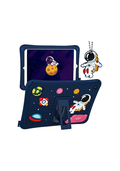 Apple Uyumlu iPad  8. Ve 9. Nesil 10.2 Inç 2020 / 2021 , Kedi Kılıf Standlı Eğlenceli Koruma