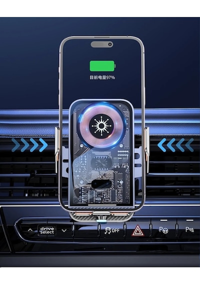 5 Watt Wireless Şarj Magesafeli Sensörlü Açılır Kanatlar Titanyum