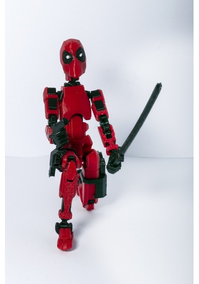 Koleksiyon Serisi Deadpool Tasarımlı Aksiyon Figürü Hareketli Ve Eklemli Tasarım