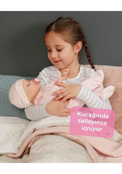 Baby-born Etkileşimli Anabelle 8 Fonksiyonlu Su İçen Altını Islatan Bezli 43 Cm Oyuncak Bebek