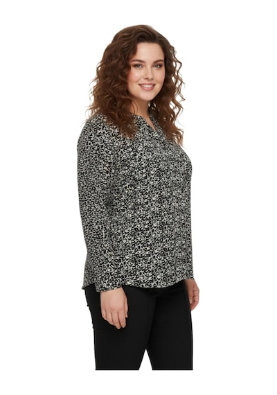 Wearon Kadın Düğmeli Modelli Bluz Bgl-st05129 Siyah