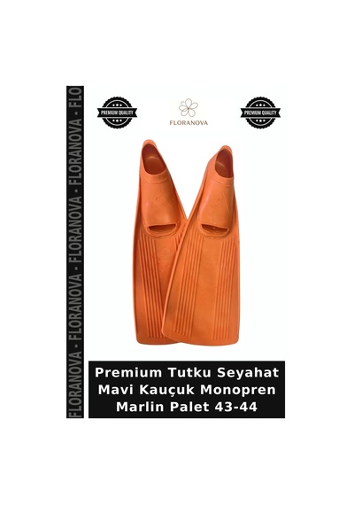 Premium Tutku Seyahat Mavi Kauçuk Monopren Marlin Palet 43-44