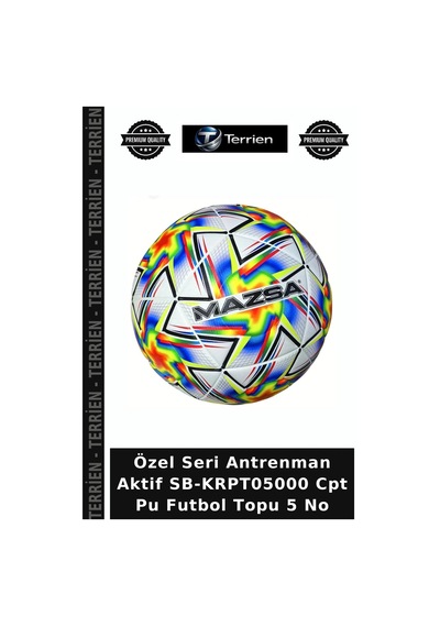 Özel Seri Antrenman Aktif Sb-krpt05000 Cpt Pu Futbol Topu 5 No Çok Renkli