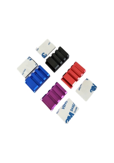 4 Adet Cnc Alüminyum Esc Koruyucu - Kırmızı Renk