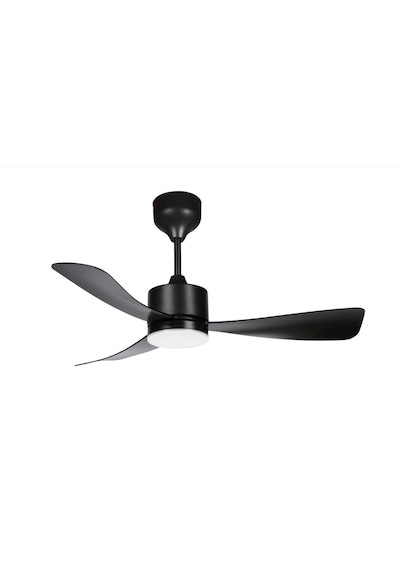 Ferah 70 W 3 Kanatlı Led Işıklı Tavan Vantilatör Uzaktan Kumandalı Siyah