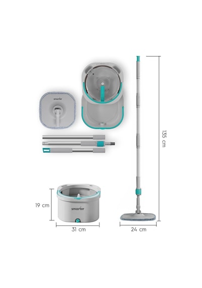 Smarter Aqua Max Temizlik Seti + Yedek Mop
