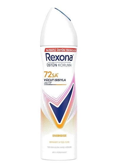 2 Adet Rexona Kadın Deodorant Energize 150 Ml