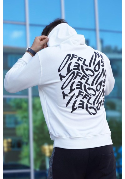 Madmext Madmext Ekru Erkek Sweatshirt 5314-ekru Ekru