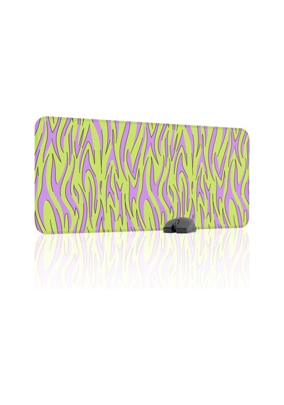 Zebra Kaymaz Dikişli Kauçuk Oyuncu Mousepad V3 - 90x40 Xxl Gaming Mouse Pad Fare Altlığı