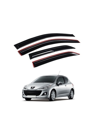 Peugeot 207 Cam Rüzgarlığı 4Lü Mugen Tip