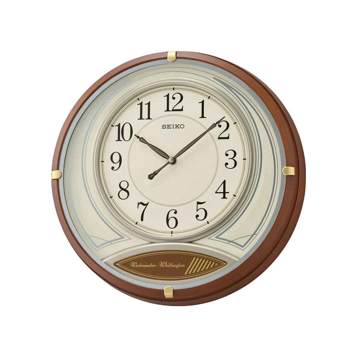 Seiko Clock Qxd215b Duvar Saati Kahverengi