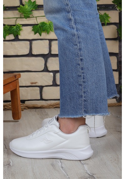 Jump Comfort Cilt Rahat Taban Unisex Sneaker Spor Ayakkabı 867800000742 05 Beyaz Beyaz Jump Comfort Cilt Rahat Taban Unisex Sneaker Spor Ayakkabı 867800000742 05 Beyaz Beyaz