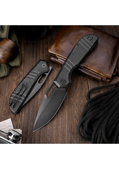 Trivisa Gecko-bm Liner Lock Mikarta Sap 14c28n Çelik Kamp Çakı Jm04-bm-14