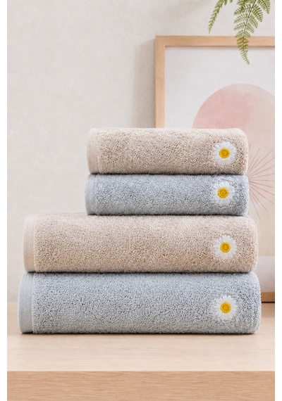 Lina 4'lü %100 Pamuk Bambu Nakışlı El - Yüz - Baş / Mutfak Havlusu Seti 2 Adet 50x90 Cm - 2 Adet 30x50 Analı Kızlı Çeyizlik Havlu Seti Premium, Yumuşak, Emici Ve Dayanıklı Bej - Gri Lina 4'lü %100 Pamuk Bambu Nakışlı El - Yüz - Baş / Mutfak Havlusu Seti 2 Adet 50x90 Cm - 2 Adet 30x50 Analı Kızlı Çeyizlik Havlu Seti Premium, Yumuşak, Emici Ve Dayanıklı Bej - Gri