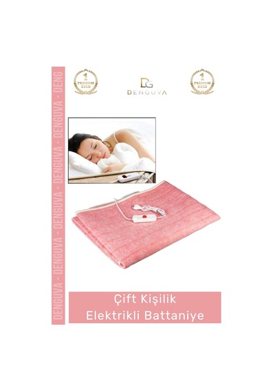 Elektriklibattaniye 120x160 Hızlı Isınan Ekonomik Konforlu Güvenli Yumuşak Çift Kişilik Elektrikli Çok Renkli