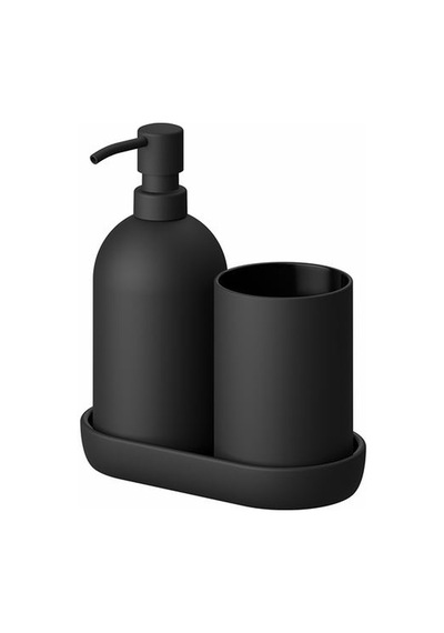 Ikea Gansjön Banyo Seti, Siyah, 3 Parça