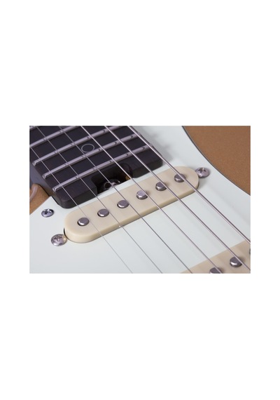 Schecter Nick Johnston Traditional Hss 10th Anniversary Solak Elektro Gitar Atomic Saffron