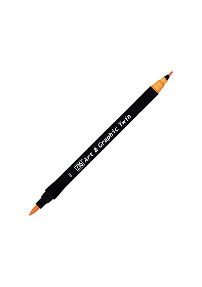Zig Art & Graphic Twin Marker Çizim Kalemi 42 Light Orange