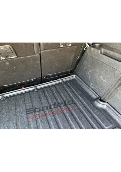 Peugeot 5008 2017-2018 Arası 3d Kauçuk Kokusuz Bagaj Havuzu