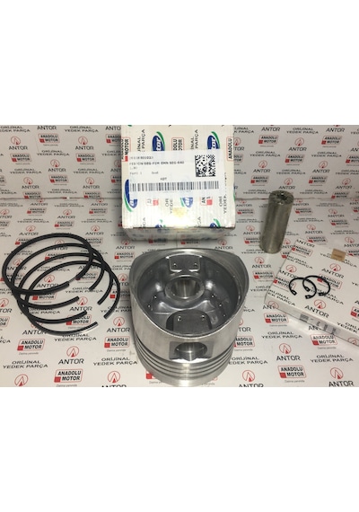 ANTOR /lombardini 4ld640 13hp Piston Segman/sekman Komple 1mm