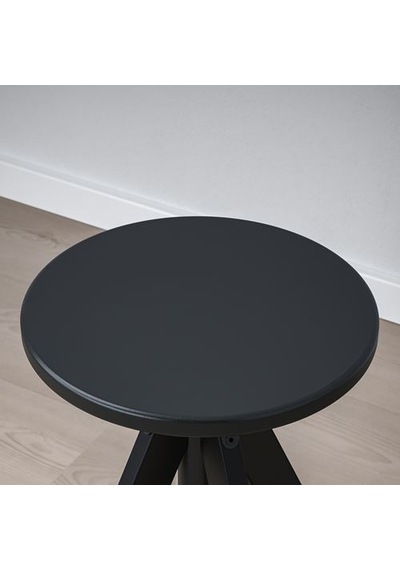 Ikea Rudstorp Tabure, Siyah, 44-55 Cm