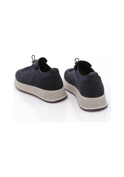 Dgn 6641 Erkek Kalin Taban Bağcikli Sneaker Ayakkabi Laci Nubuk Laci
