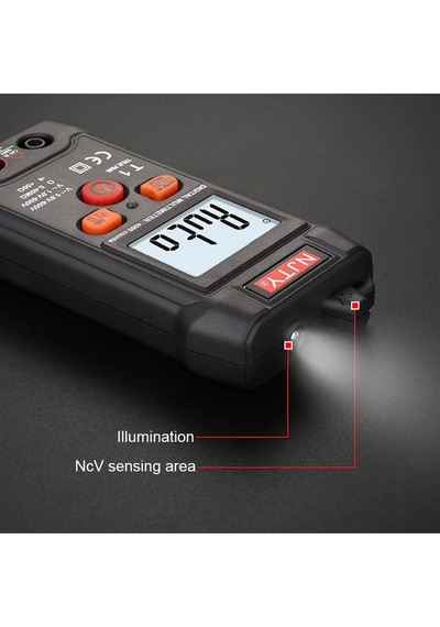 T1 Dijital Multimetre True Rms Ncv 600v Mini Cep El Tipi Voltmetre Ac Dc Voltaj Direnç Buzzer