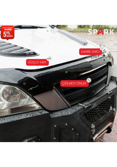 Kia Sorento 2002-2006 Yılları Arası Uyumlu Kaput Rüzgarlığı 3mm