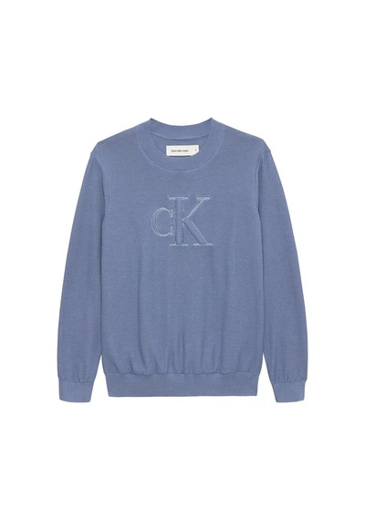 Calvin Klein Erkek Çocuk Triko Ib0ıb02623 Mavi