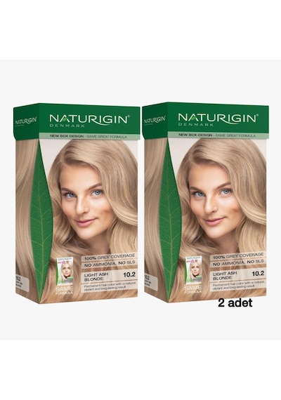 Naturigin Saç Boyası 10.2 Açık Küllü Sarı 2 Adet