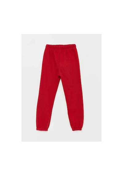 LC Waikiki Lcw Baby Bisiklet Yaka Baskılı Kız Bebek Sweatshirt Ve Pantolon Ten Rengi