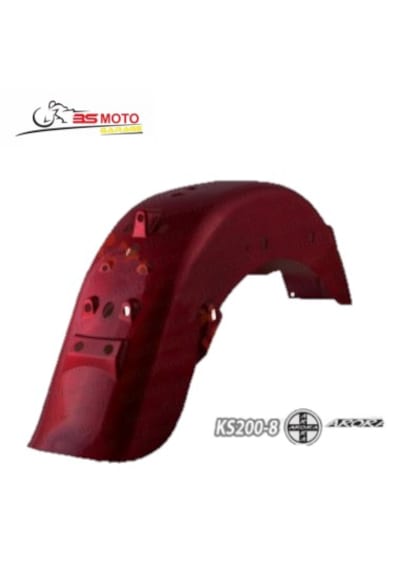 Arora Ks 200-8 Chopper Arka Çamurluk - Bordo Bordo