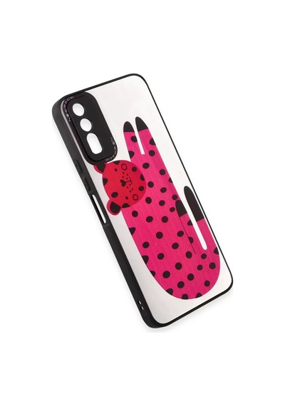 Newface Vivo Y11s Kılıf Mirror Desenli Kapak - Mirror - 12 Pembe