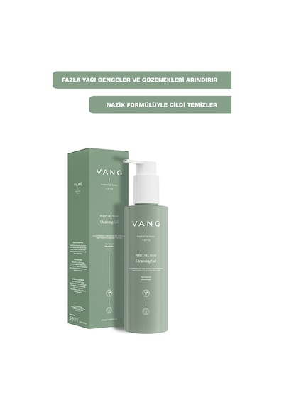 Vang Cleansing Gel - Kuru Ve Karma Ciltler İçin Nemlendirici Ve Bariyer Onarıcı Yüz Temizleme Jeli - Yüz Yıkama Jeli 200 Ml