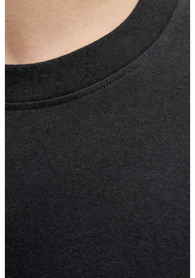 Jack & Jones Erkek T Shirt 12288113 Siyah Siyah