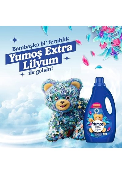 Extra Konsantre Çamaşır Yumuşatıcısı Lilyum 2520 Ml 0.75 LT - 2.5 LT - 12 KG