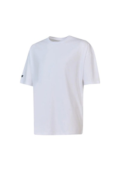 New Balance Lifestyle Mnt1602-wt Erkek Beyaz T-shirt