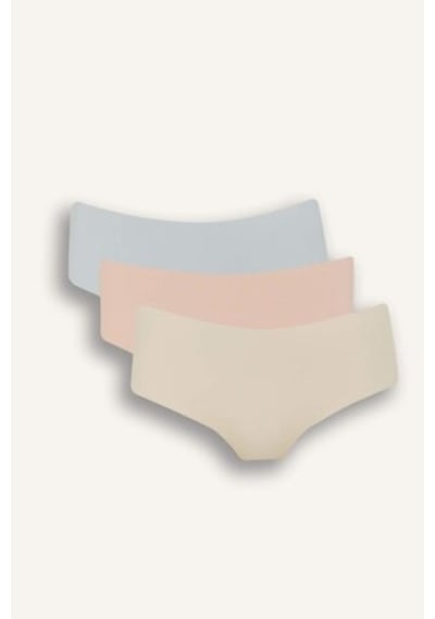 Defacto Micro 3lü Slip Külot-fall İn Love E4938ax25spbe61 Mavi