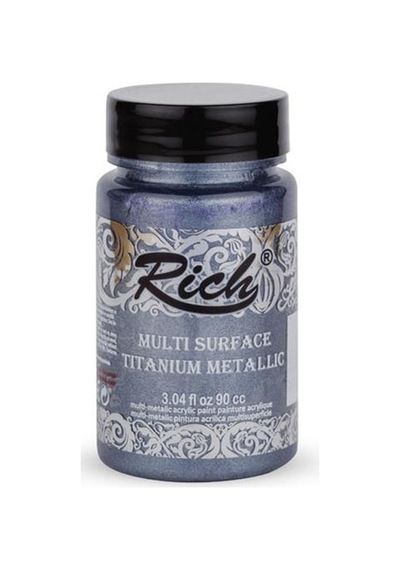 Rich Multi Surface Titanium Metalik Boya 90 Cc. N:2578 Küllü Mavi